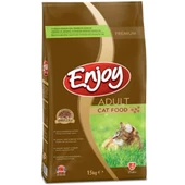 Enjoy Kedi Maması Tavuklu 15 Kg - 1