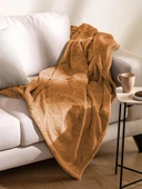 Wellsoft Çift Kişilik Tv Battaniye Yatak Örtüsü 220x230 - 1