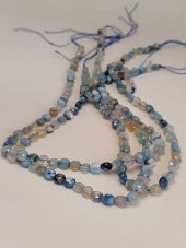 Akik Taşı YASSI Faset Kesim Dizi 6x4mm (42820) thumbnail 3