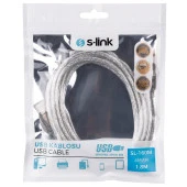 S-Link Usb A to Usb A Kablo 1.8 Metre - 3