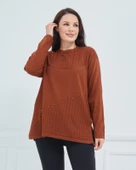 Kadın Triko Kışlık Orta Yaş Anne Bluz Kazak - 2