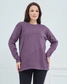 Kadın Triko Kışlık Orta Yaş Anne Bluz Kazak - 10