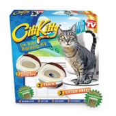 Citi Kitty Kedi Tuvalet Eğitim Seti Klozet Alıştırma Aparatı thumbnail 1