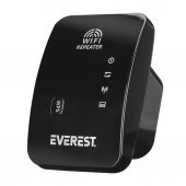 Everest EWR-N300 2.4GHz 300Mbps Dahili Antenli Kablosuz Menzil Genişletici - 1