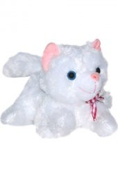 Halley İri Gözlü Yatan Kedi 25 cm PL62696 - 1