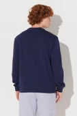 Lee L232501410 Lacivert Önü Lee Baskılı Bisiklet Yaka Erkek Sweat - 7