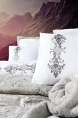 Cotton Box Platinium 11 Parça Çeyiz Seti-Ladonna Taş (Yatak Ört+Battaniye+Nevresim Tk) thumbnail 2