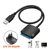 Elitstore USB 3.0 to SATA 3.5" HDD KABLO - 3