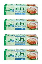 Ekomis Kilitli Buzdolabı Poşeti 4 lü - 1