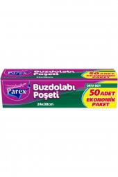 Parex Buzdolabı Poşeti Orta Boy 50 Adet - 1