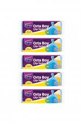 Parex Güçlü Çöp Torbası Orta Boy 5' Li Paket - 1