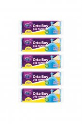 Parex Güçlü Çöp Torbası Orta Boy 5' Li Paket - 2