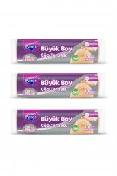 Parex 3lü Büzgülü Vanilya Kokulu Çöp Torbası Büyük - 1