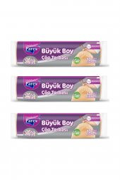 Parex Çöp Torbası Büyük Boy Büzgülü Vanilya Kokulu 10'lu X 3 Adet - 2