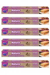 Parex Natura 6 Adet Ağartılmamış Organik Hazır Kesilmiş Pişirme Kağıdı 10'lu - 1