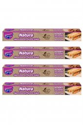 Parex Natura 4 Adet Ağartılmamış Organik Hazır Kesilmiş Pişirme Kağıdı 10'lu - 1