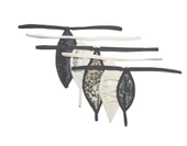 ASM1209 Kadın 5 li Karışık Renkler Mini Damla Kıskırtıcı Tanga - 1