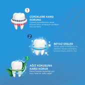Signal Diş Macunu Üçlü Koruma Çürüklere Karşı Beyazlatıcı ve Ağız Kokusuna Karşı Etkili 50 ml x 4 Adet - 6