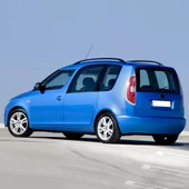 Skoda Roomster 2006-2010 Sol Sis Farı Çerçevesi 5J0853665 thumbnail 2