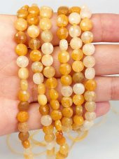 Akik Taşı YASSI Faset Kesim Dizi 6x4mm (42830) thumbnail 1