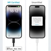 Anker 322 USB-C to Lightning Kablo - A81B6 - - 3