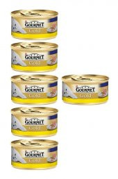 Gourmet Gold Kıyılmış Tavuklu Yaş Kedi Maması 85 Gr 6AL 5 Öde - 1