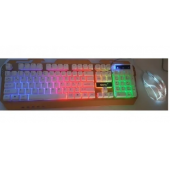 Oyuncu Klavyesi SONJ AK300 Işıklı Metal Kasa Klavye+Mouse Set - 2