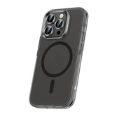 iPhone 15 Pro Kılıf Airbagli Magsafe Wireless Şarj Özellikli Klaptika Kılıf - 2