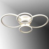 TT Aydınlatma TT035-4-BY  Drone Modeli Mat Beyaz 4 lü Led Avize thumbnail 1