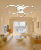 TT Aydınlatma TT035-4-BY  Drone Modeli Mat Beyaz 4 lü Led Avize thumbnail 4