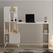 BMdekor Çalışma Masası Artema Beyaz - 1