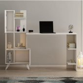 BMdekor Çalışma Masası Artema Beyaz - 2