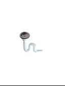 ÇÖPMAK ÇOK DELİKLİ GENİŞ BAŞLIKLI SİFON GIRTLAK BORU LAVABO ALTI KS 007-4 - 1