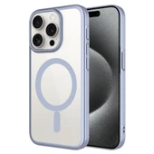 Vendas iPhone 15 Pro Uyumlu Riksos Serisi Wireless Şarj Özellikli Mat Sert PC Kılıf - 8