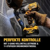 Dewalt DCD996P2-QW 18V/5.0Ah Li-ion Çift Akülü Kömürsüz Profesyonel Darbeli Matkap - 6