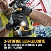 Dewalt DCD996P2-QW 18V/5.0Ah Li-ion Çift Akülü Kömürsüz Profesyonel Darbeli Matkap - 8