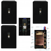 İnsafe ISC80A6 Special Edition Ekstra Büyük Boy Çelik Para Kasası - Değerli Eşya ve Mücevher Kasası - 7