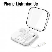 Polham HC Series iPhone Lightning Kulakiçi Kablolu Kulaklık, 120Cm Kablolu, HD Ses ve Mikrofonlu Kulaklık - 4
