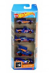 Hot Wheels Araba Seti 5 Li 1806 HFV87, HW Race Team 5li Araba Seti - 1