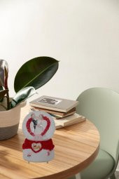 Nostaljik Kar Küresi Orta Boy Renk Değiştiren Led Lambalı Kar Küresi-9 - 2