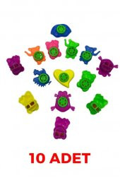 Dudak Düdük - Siren Düdük - Siren Sesi Düdük 10 Adet Nostaljik Oyuncak - 1