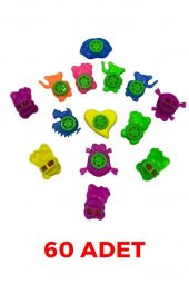 Dudak Düdük - Siren Düdük - Siren Sesi Düdük 60 Adet Nostaljik Oyuncak - 2