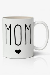 Mom (Anne) Tasarımlı Kupa Bardak Baskılı Kahve Kupa Bardak - 1