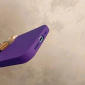 iPhone 14 Kılıf 3D M Bear Kamera Korumalı Silikon Kapak - 7