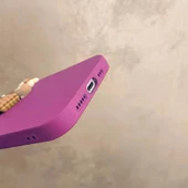 iPhone 14 Kılıf 3D M Bear Kamera Korumalı Silikon Kapak - 4