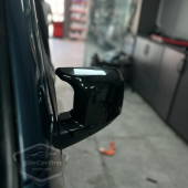 Fiat Fiorino 2008-2022 Uyumlu Batman Yarasa Ayna Kapağı Piano Black ABS Plastik - 4