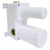Eca Tiera Ankastre Mat Siyah Banyo Bataryası 2 Parça Set / 2 Yollu (102167205C1-KDE+102166201C1) - 4