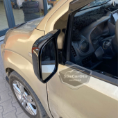 Peugeot Bipper 2008-2022 Uyumlu Batman Yarasa Ayna Kapağı Piano Black ABS Plastik thumbnail 8