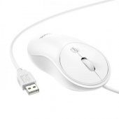 Polham HC Series 1600DPI 4D Yüksek Hassasiyet Kablolu Optik Mouse, Ergonomik Ultra Sessiz Mouse thumbnail 1