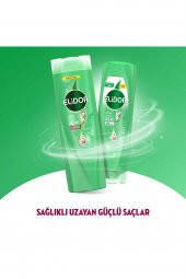Elidor Superblend Saç Bakım Şampuanı Sağlıklı Uzayan Saçlar Biotin Argan Yağı Arjinin 400 ml X3 - 7